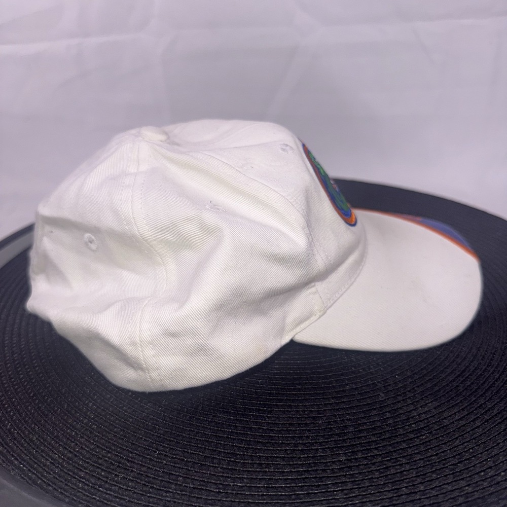 Florida Gators White Strap Back Adjustable Baseball Hat Cap Embroidered Logo AIM - Picture 4 of 11